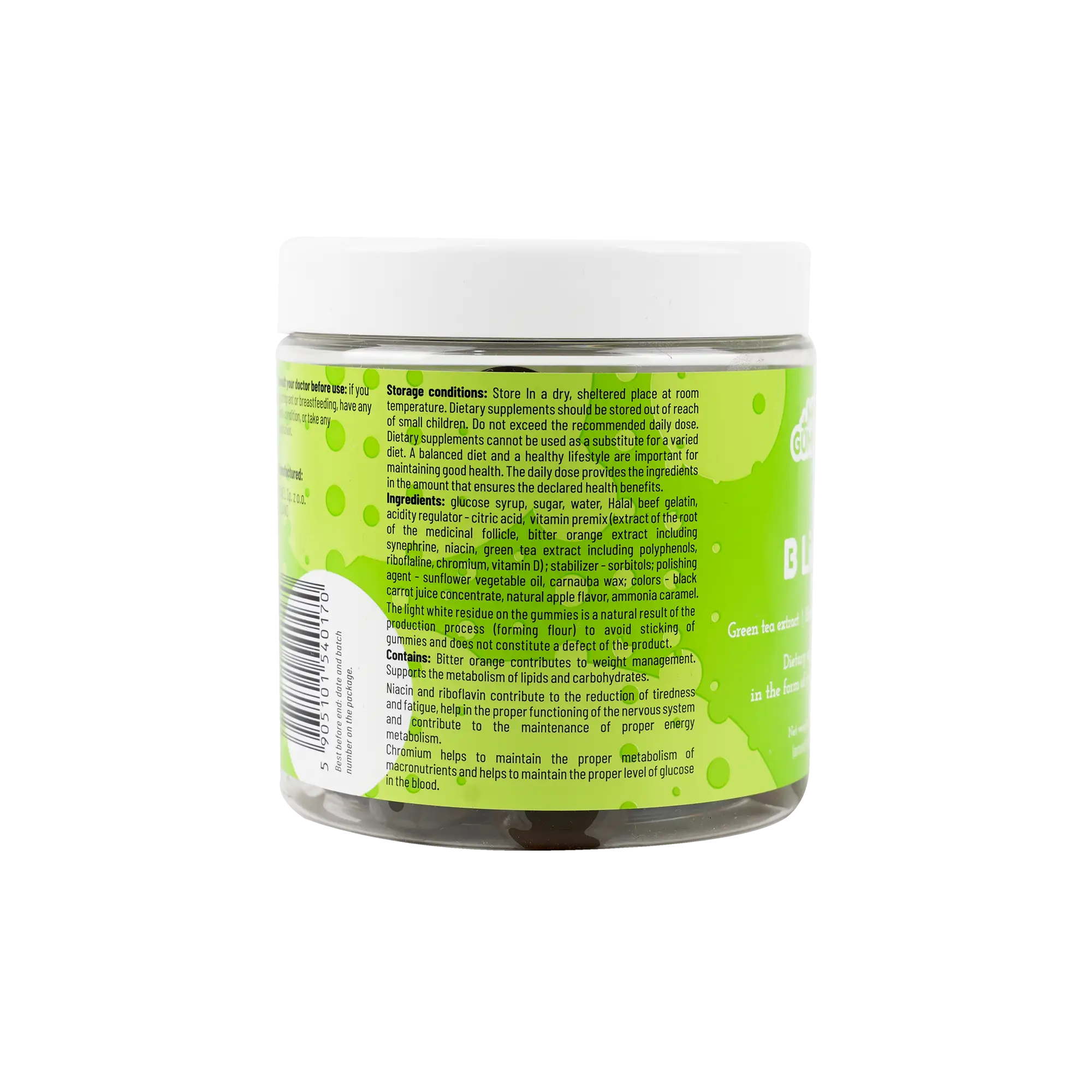 FIT 4 LIFE + MED GUMMIES B LIGHT 300G 60 GUMMIES