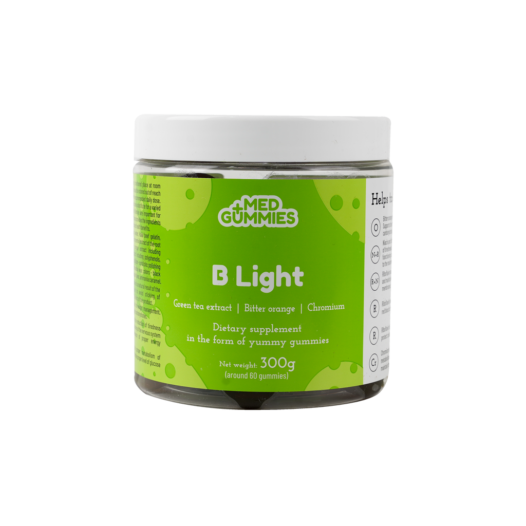 FIT 4 LIFE +MED GUMMIES B LIGHT 300G 60 GUMMIES