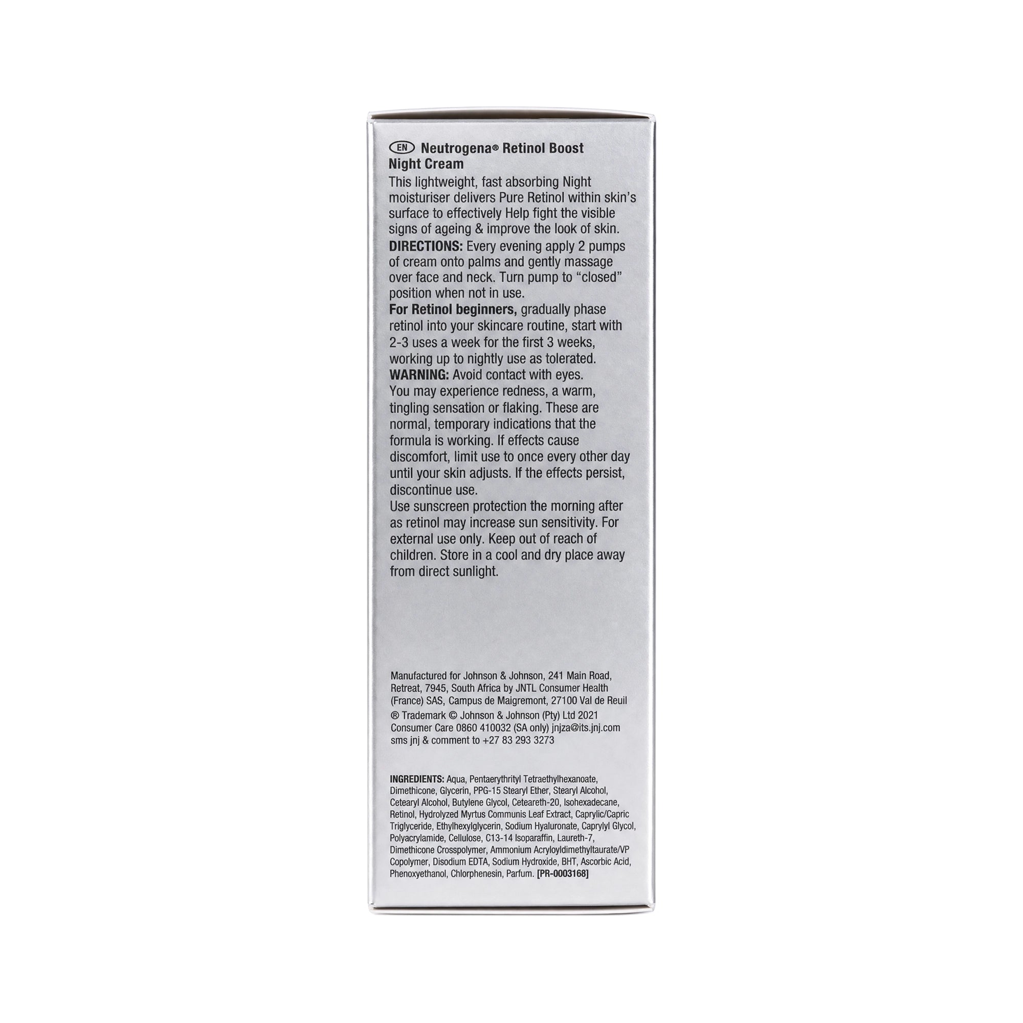 50283-Neutrogena Retinol Boost Night Cream 50ml +7