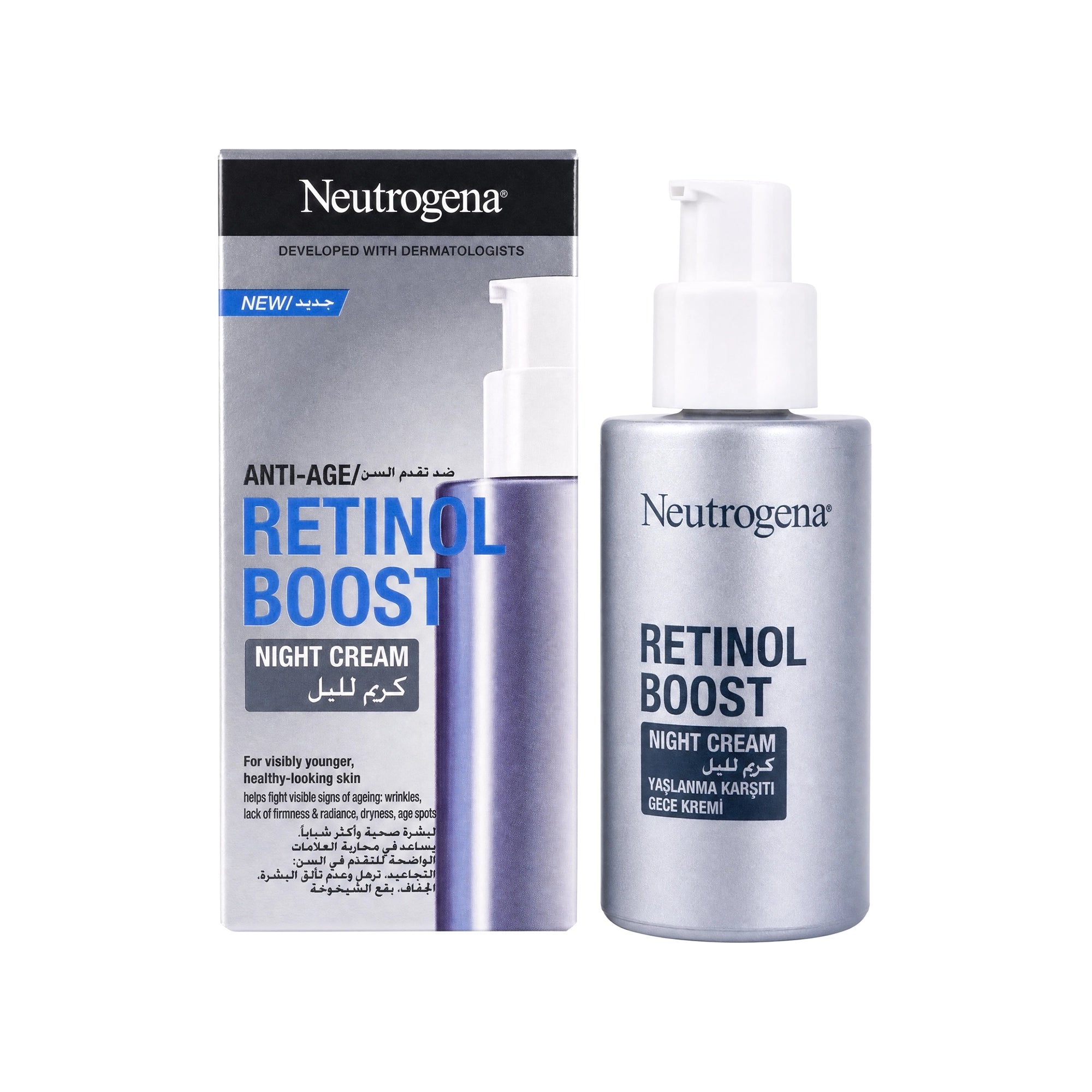 50283-Neutrogena Retinol Boost Night Cream 50ml +3
