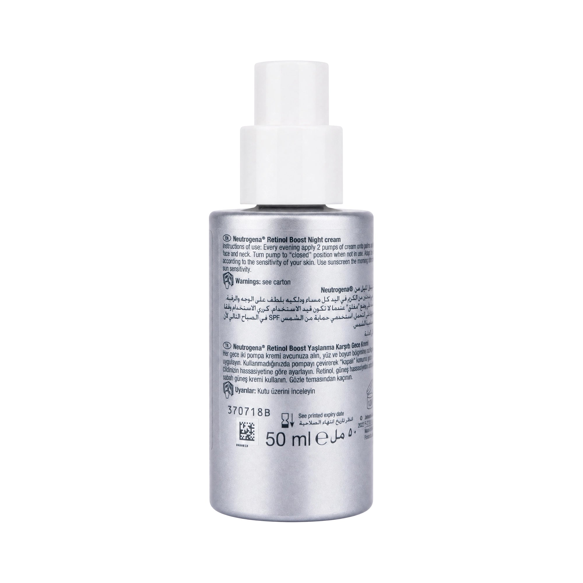 50283-Neutrogena Retinol Boost Night Cream 50ml +1