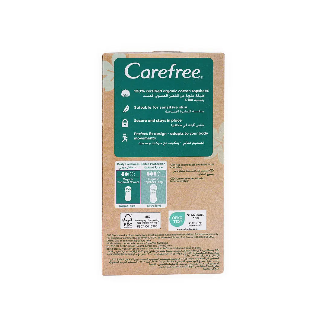 Carefree Cotton Topsheet 30Pcs-Normal Unscented
