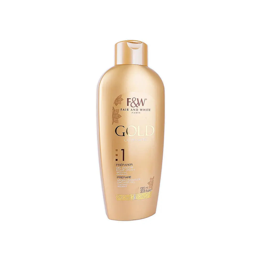 Fair And White Gold Ultimate Argan Radianc Shower Gel 1000Ml +2