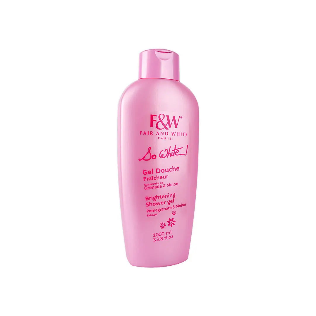 Fair And White So White Brightening Shower Gel 1000Ml +2