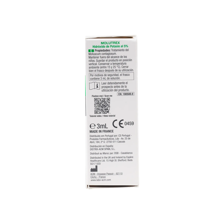 50297-ACM Molutrex 5% Potassium Hydroxide 3Ml +1