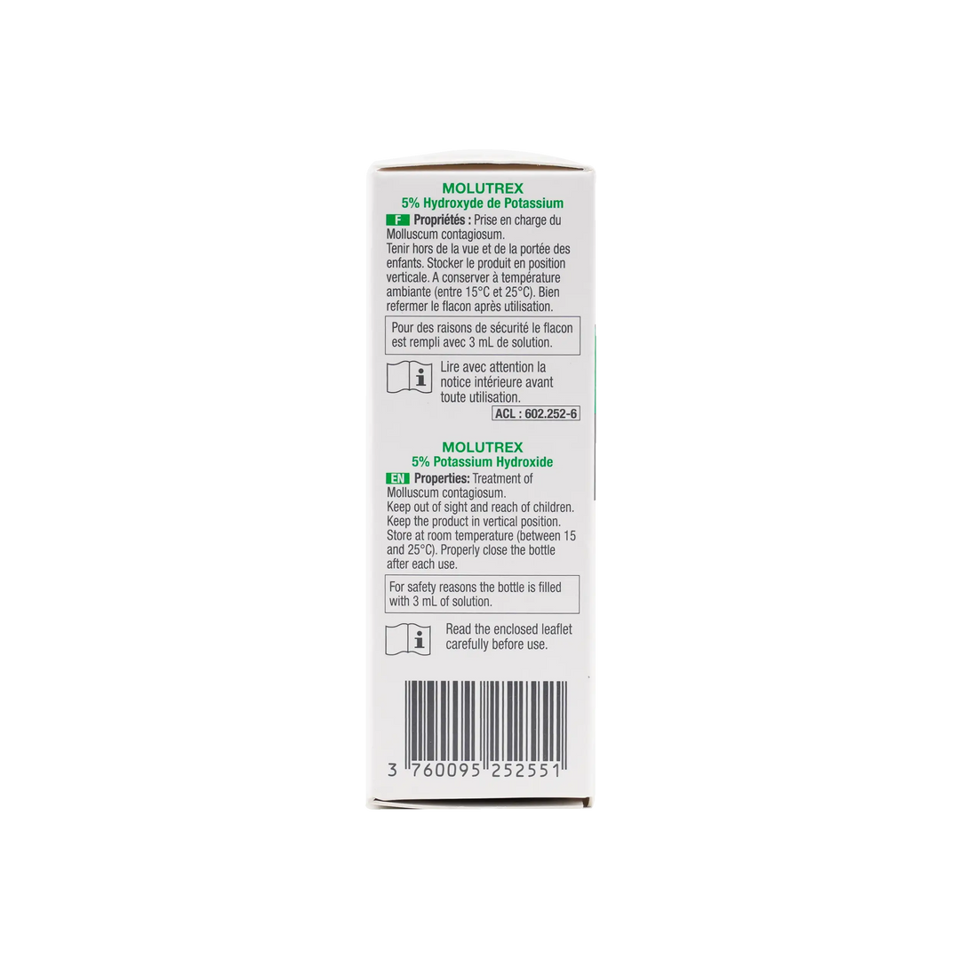 50297-ACM Molutrex 5% Potassium Hydroxide 3Ml +2