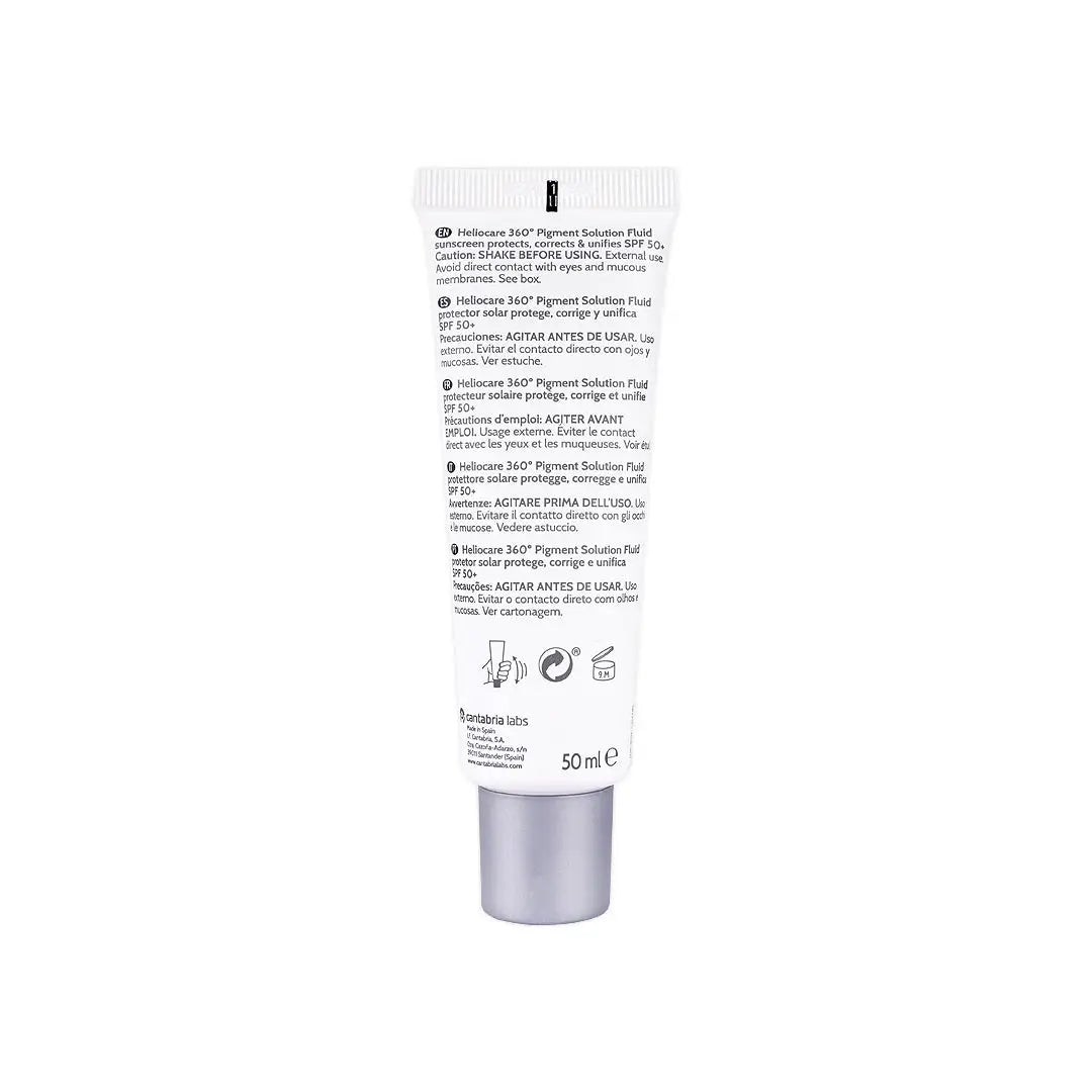 HELIOCARE 360 SUNSCREEN SPF50 PIGMENT SOLUTION FLUID 50ML