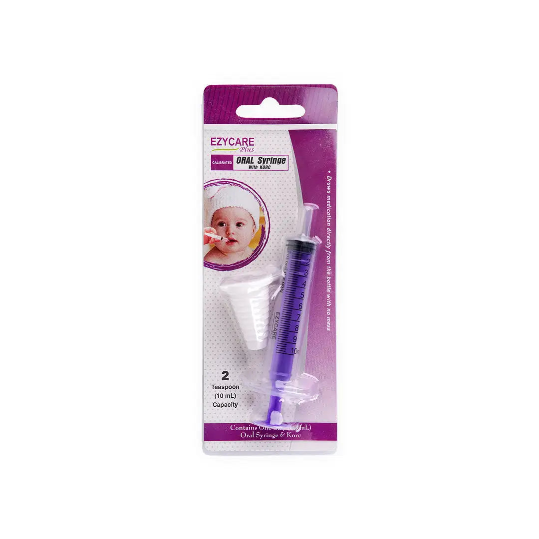EZYCARE PLUS ORAL SYRINGE WITH KORC 10ML-17007