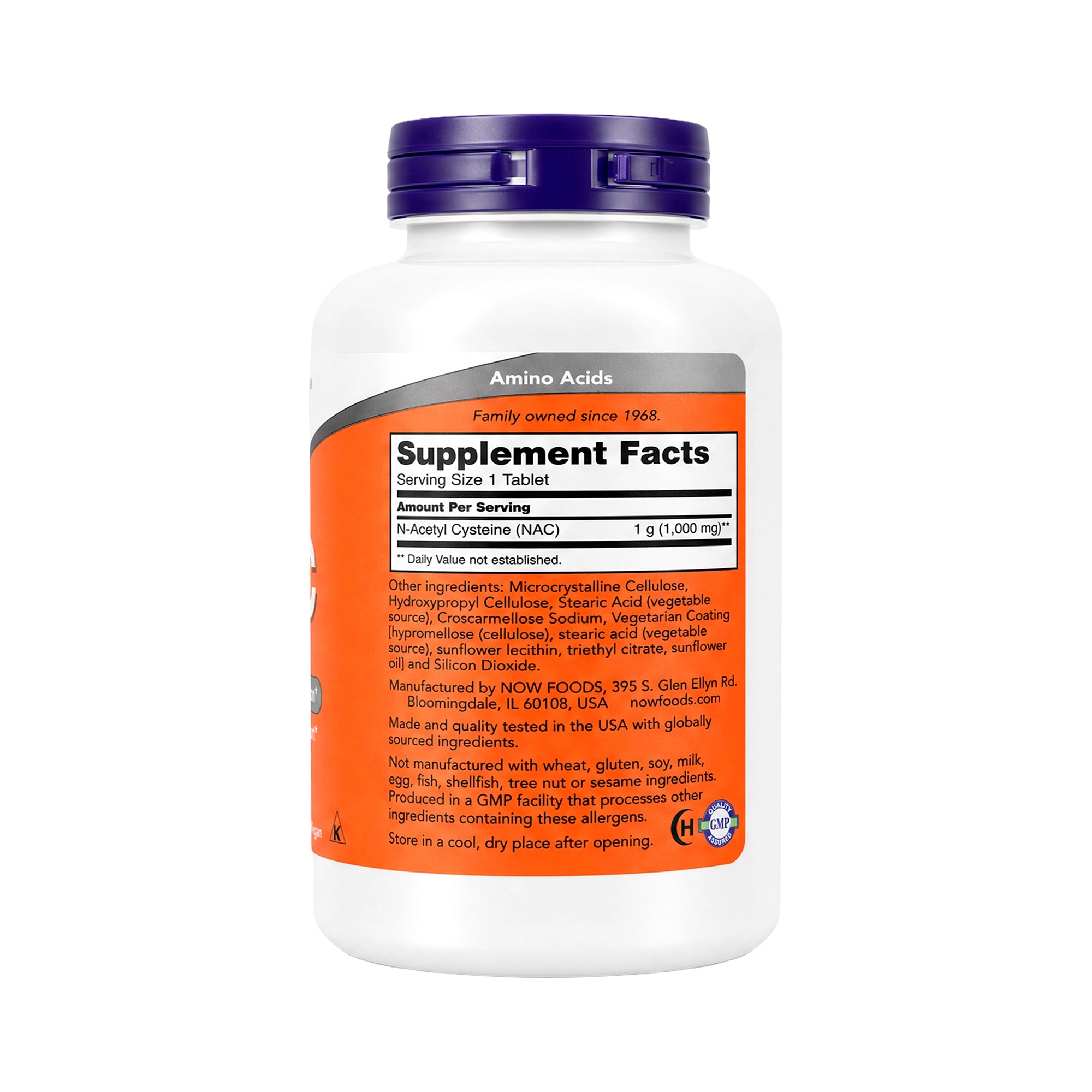 50308-Now Nac 1000Mg 120 Tablets +1