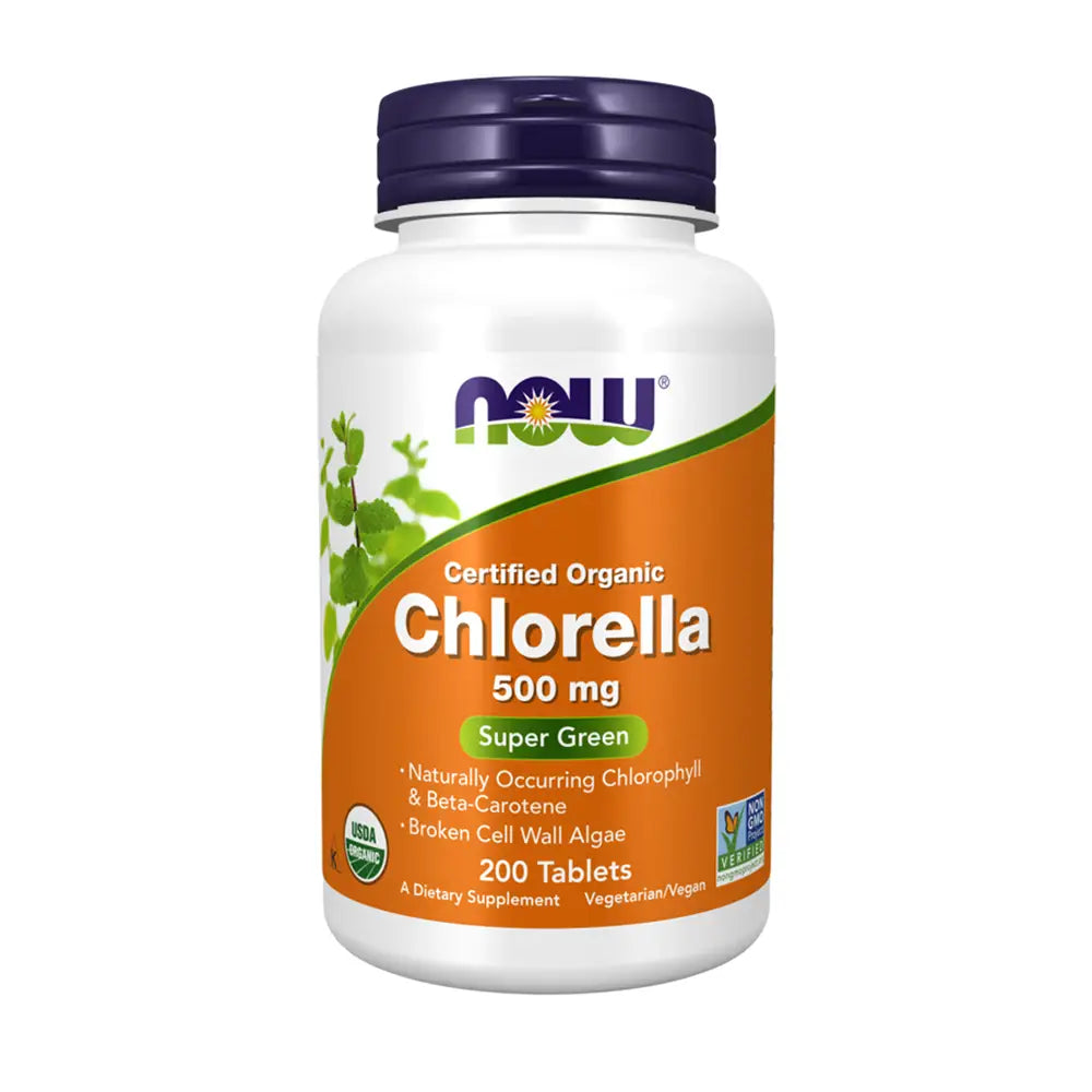 50309-NOW Chlorella 500Mg 200Tablets