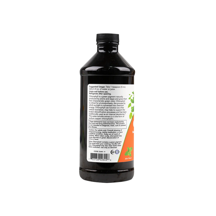 50312-NOW Liquid Chlorophyll 473Ml +2