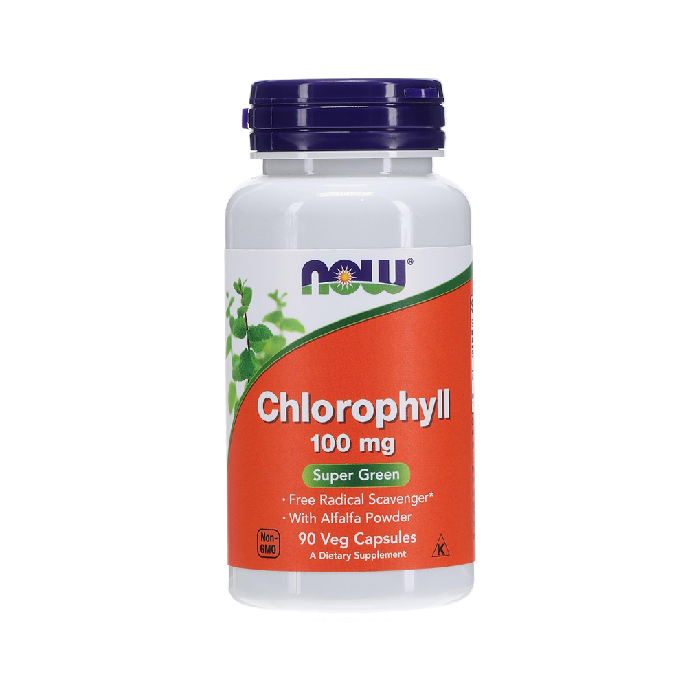 NOW CHLOROPHYLL 100MG 90CAP