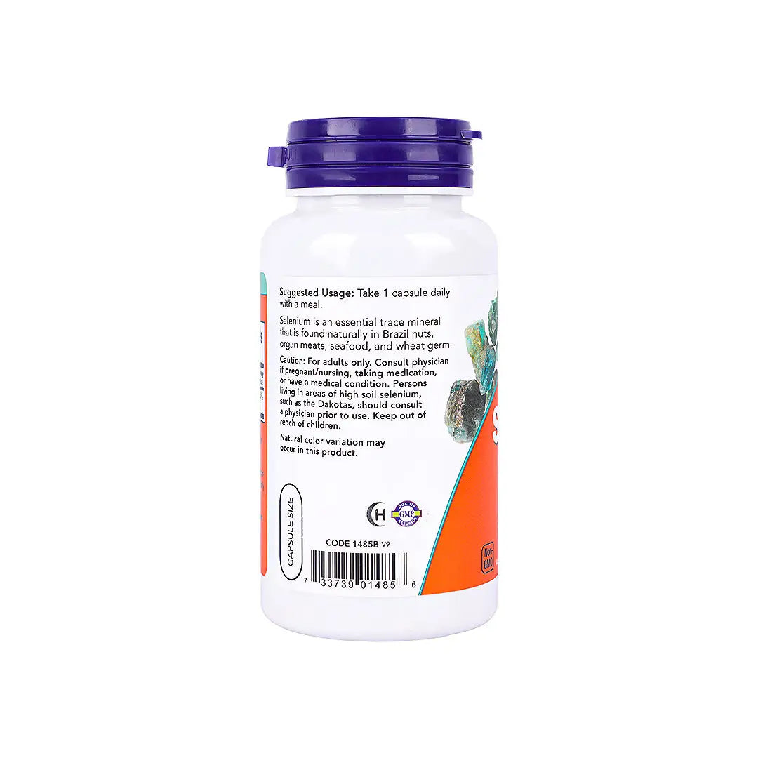 50319-NOW Selenium 200Mg 90 Caps +1