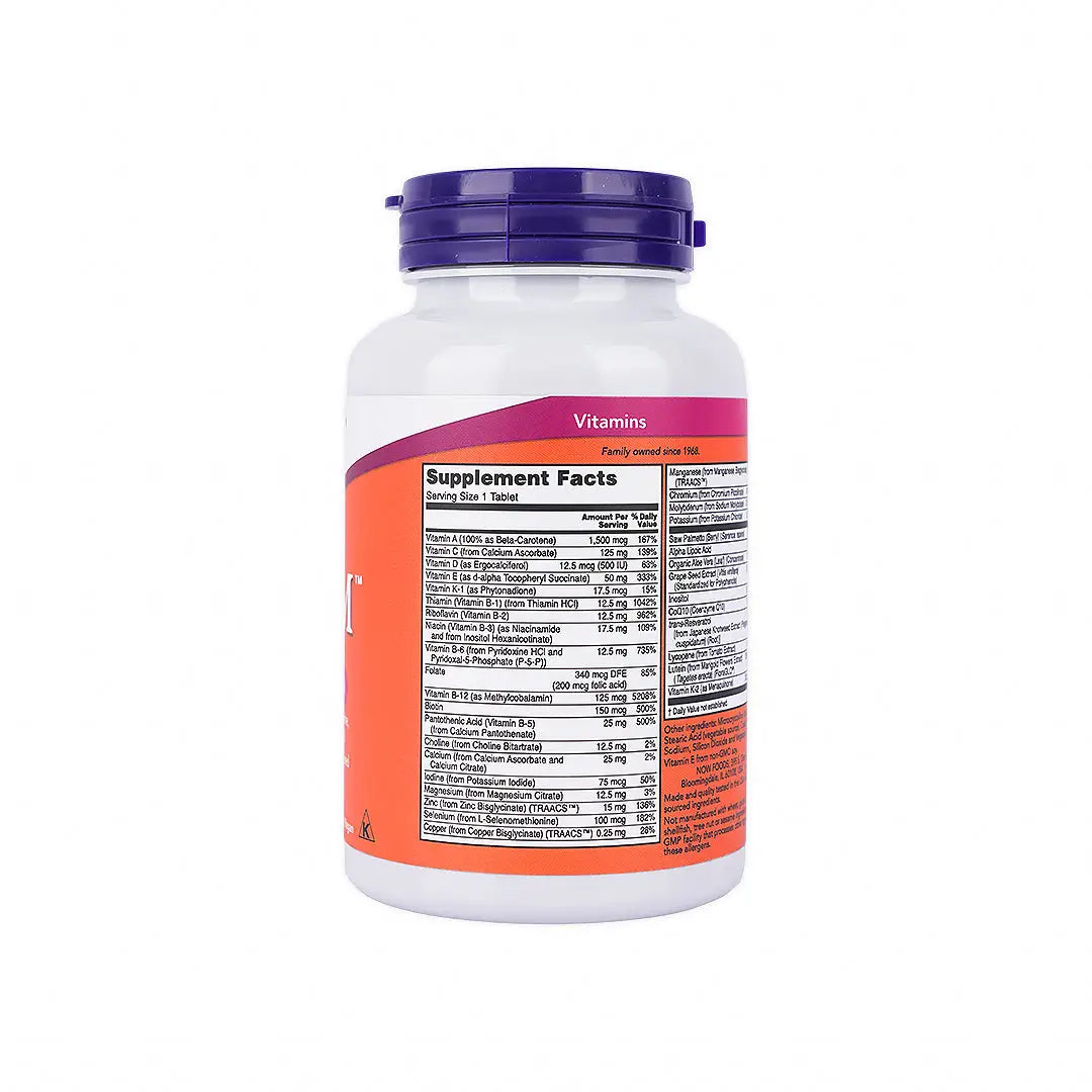 NOW Adam Superior Mens Multi 60 Tablets