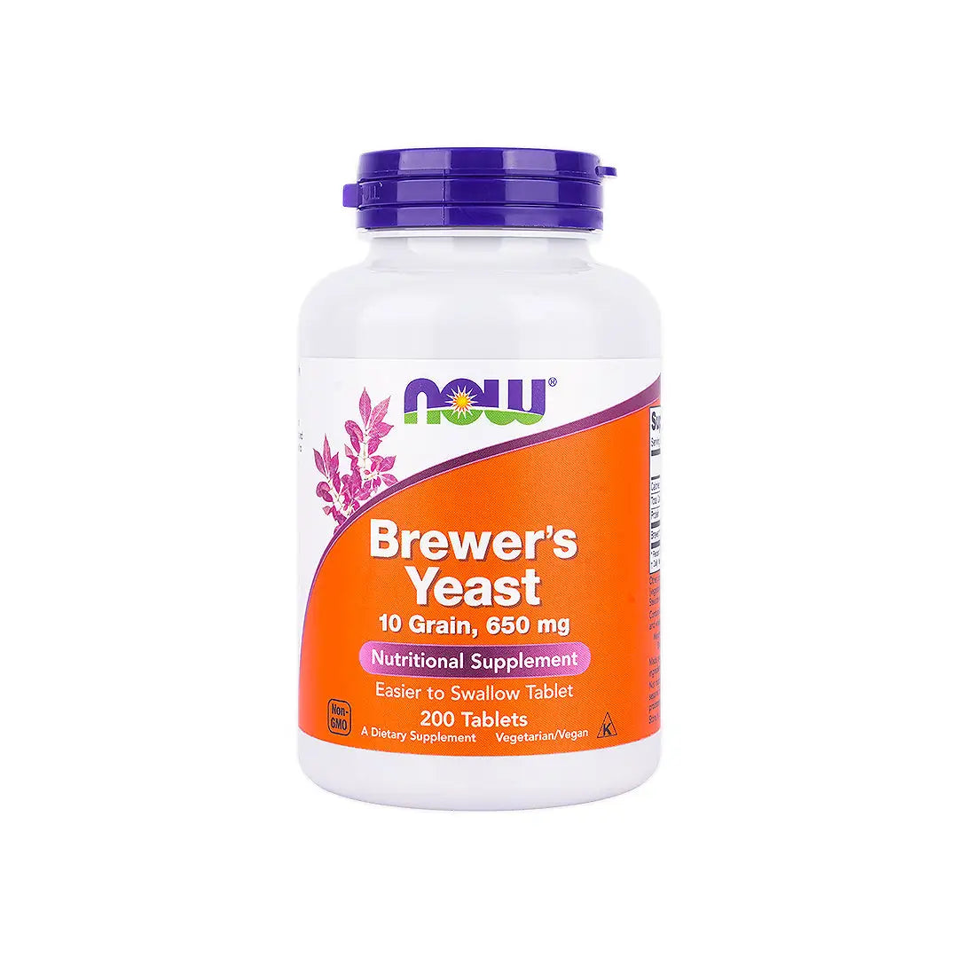 NOW Brewer'S Yeast 650Mg 200Tab +0