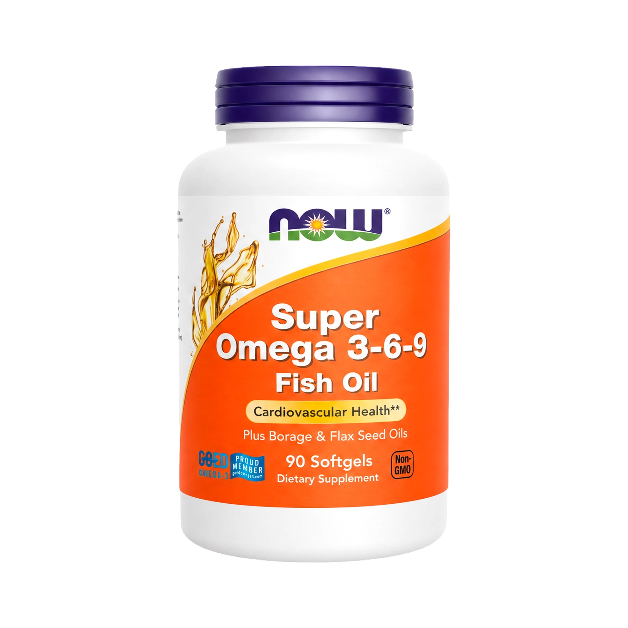 50329-NOW Super Omega 3-6-9 1200Mg 90 Softgels