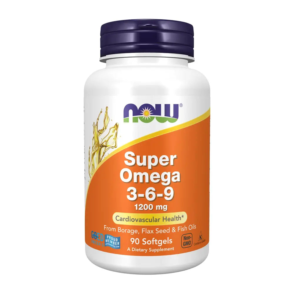 NOW SUPER OMEGA 3-6-9 1200MG 90 SOFTGELS