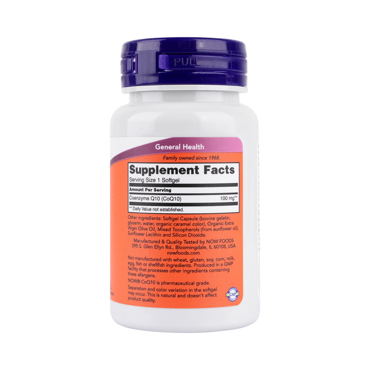50331-NOW Co Q10 100Mg 50Softgels +1