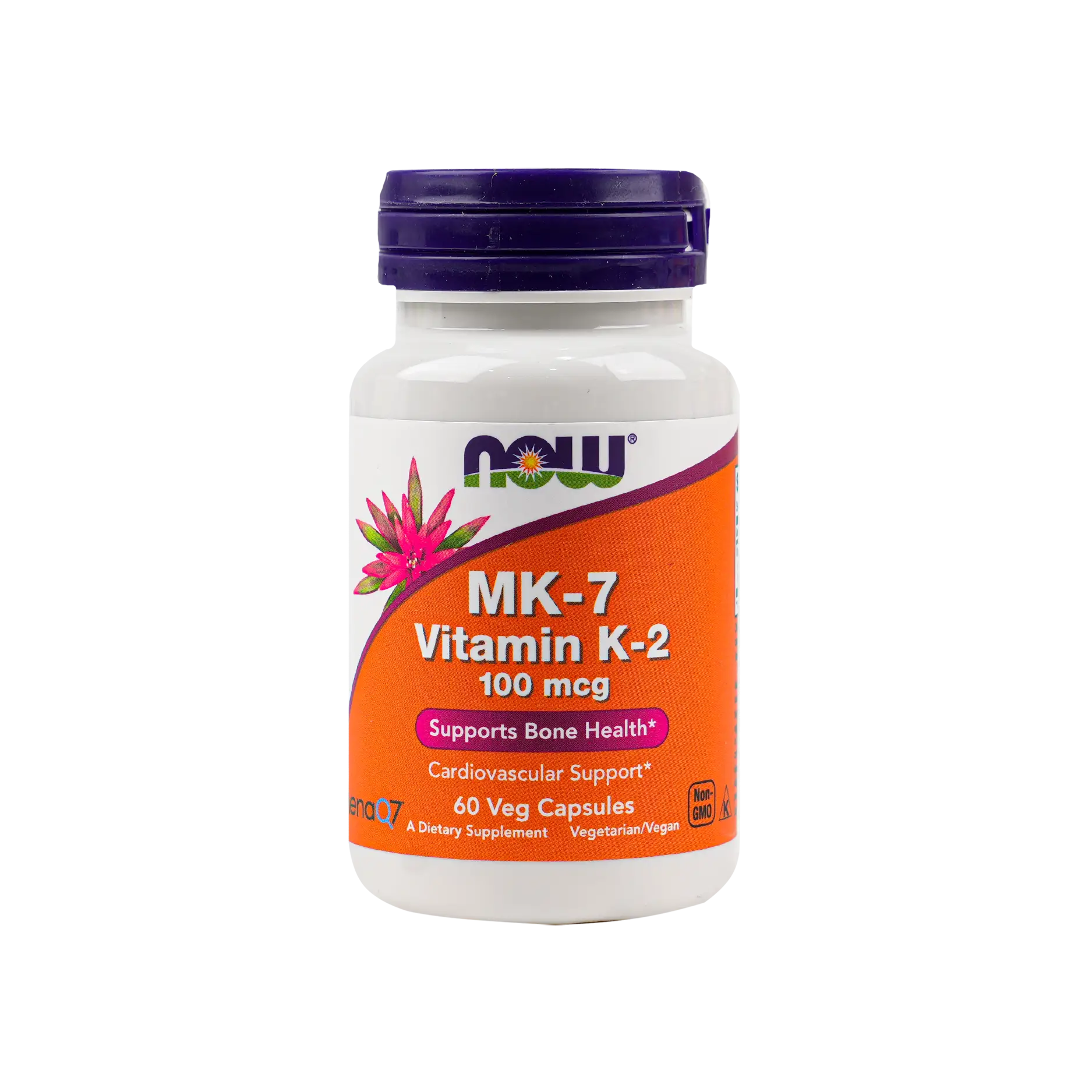 NOW MK-7 VITAMIN K-2 100MCG 60VEG CAPS