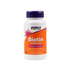 NOW BIOTIN 5000 MCG 60 VEG CAPSULES