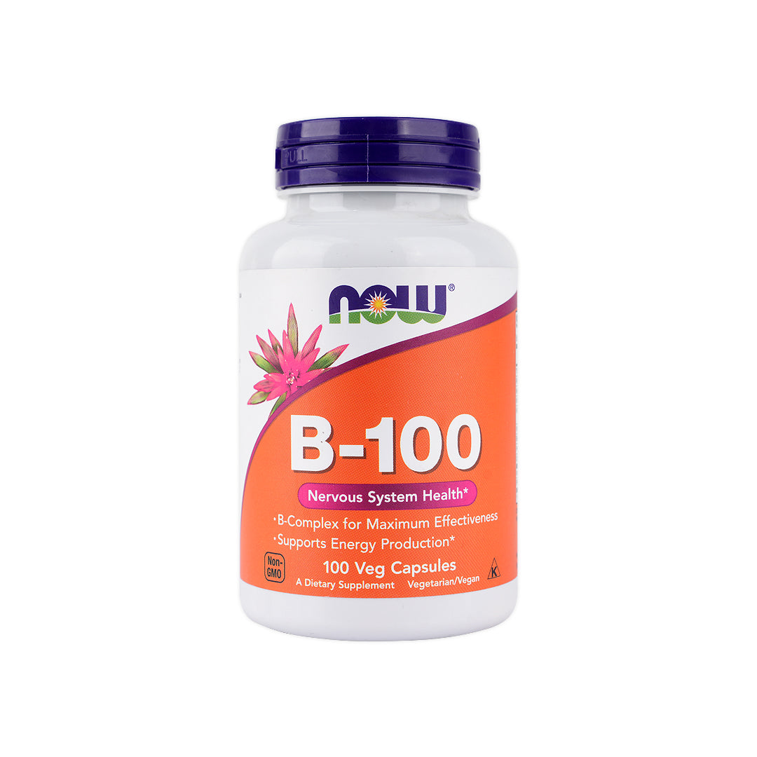 NOW VITAMIN B-100 100 VEG CAP