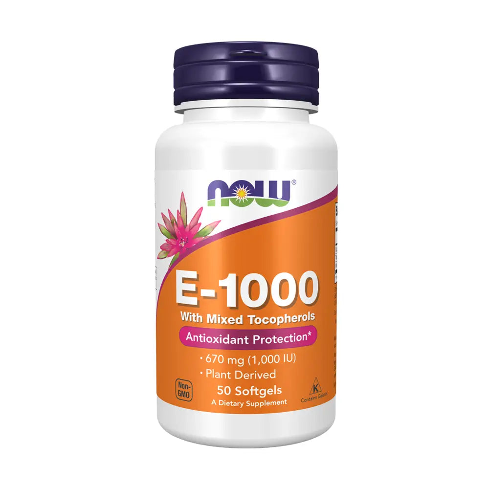 NOW E-1000 670 MG (1000 IU) 50 SOFTGELS