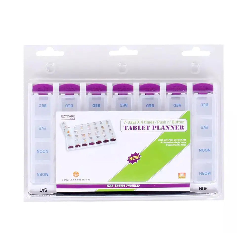 EZYCARE PLUS 7-DAYS X 4 TIMES TABLET PLANNER (M) 17124