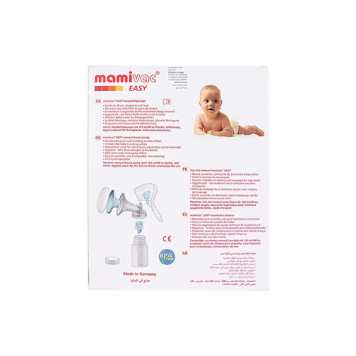 50357-Mamivac Easy Manual Breast Pump +3