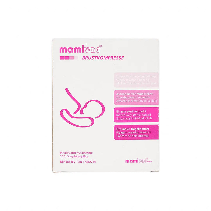 50360-Mamivac Breast Compress Pads 10Pcs