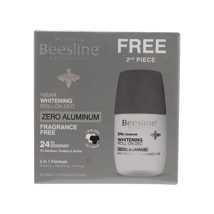 50371-Beesline Offer-Whitening Roll On Deo 24H Zero Aluminum (1+1) +7