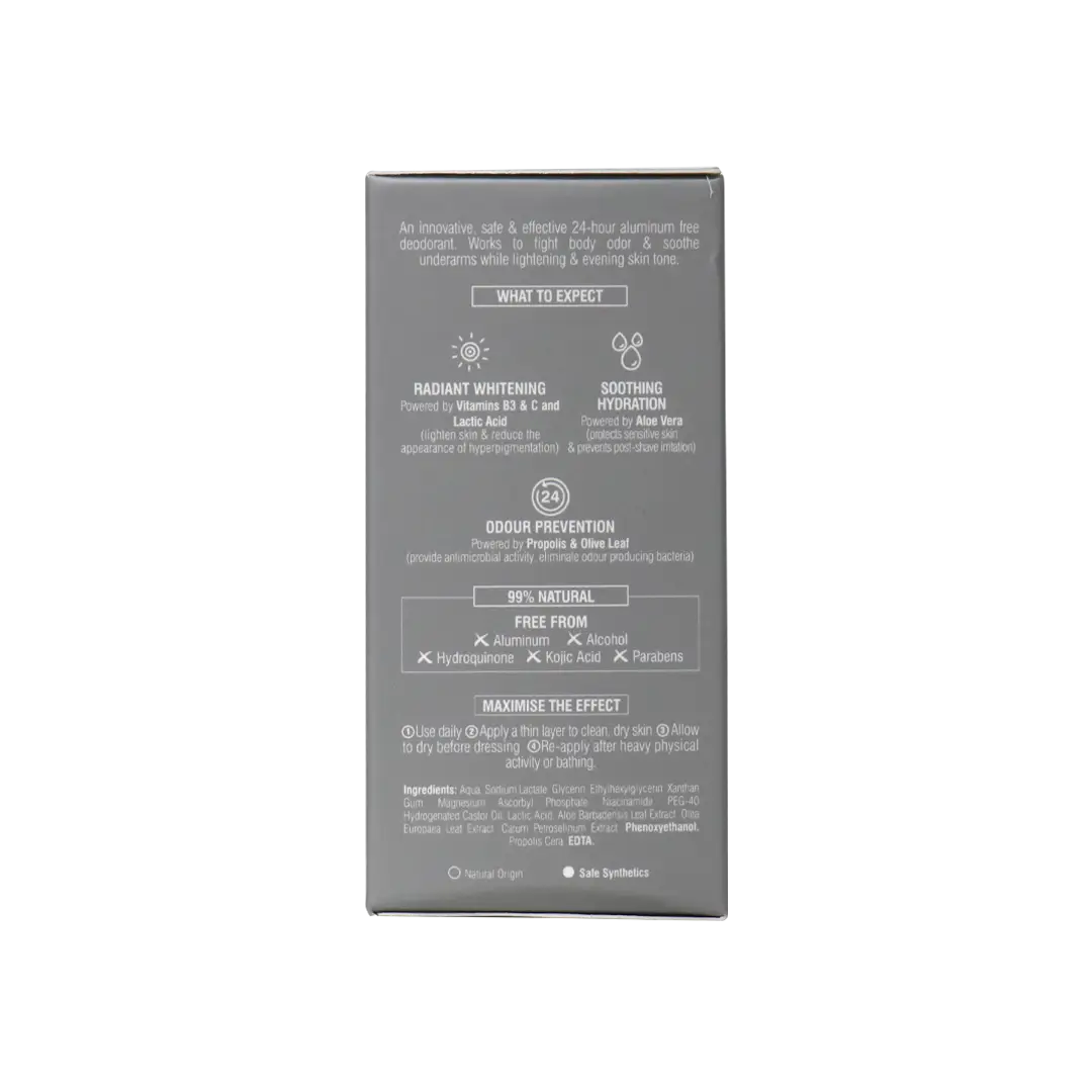 BEESLINE OFFER-WHITENING ROLL ON DEO 24h ZERO ALUMINUM (1+1)
