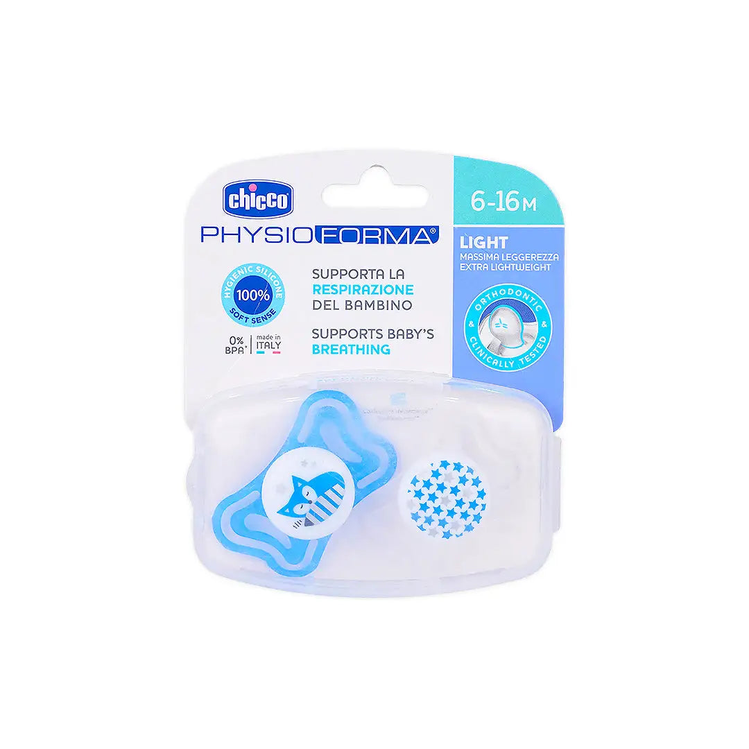 50382-Chicco Physio Forma Light Blue (6-16M) 2Pcs