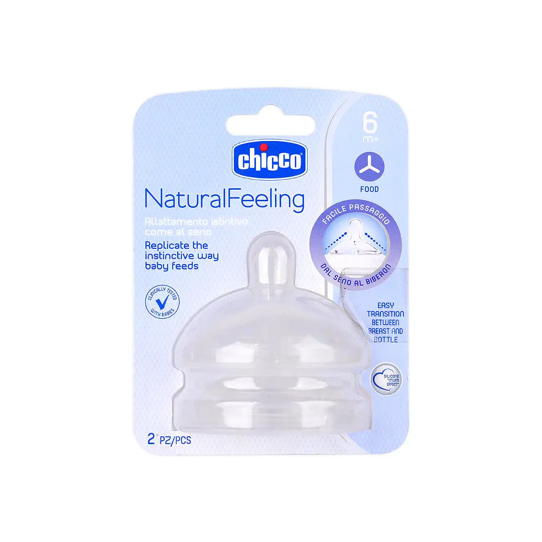Chicco Natural Feeling (6M+) Food 2Pc