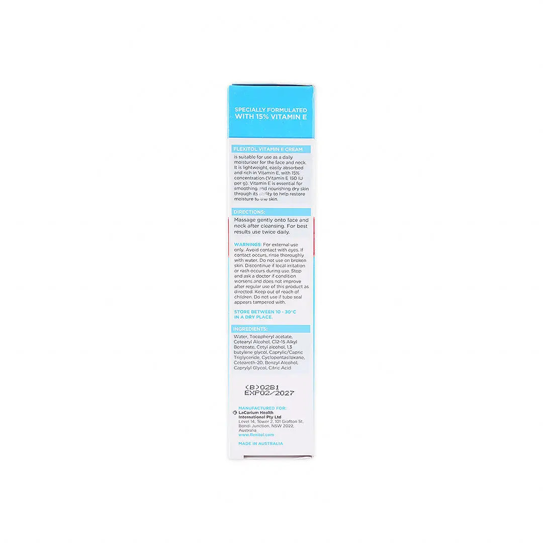 FLEXITOL VITAMIN E FACE & NECK CREAM 85G