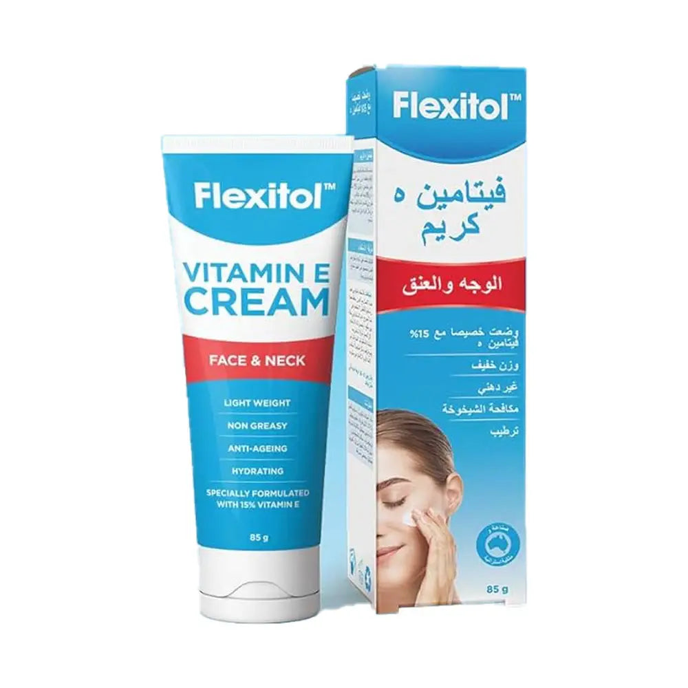 FLEXITOL VITAMIN E FACE & NECK CREAM 85G