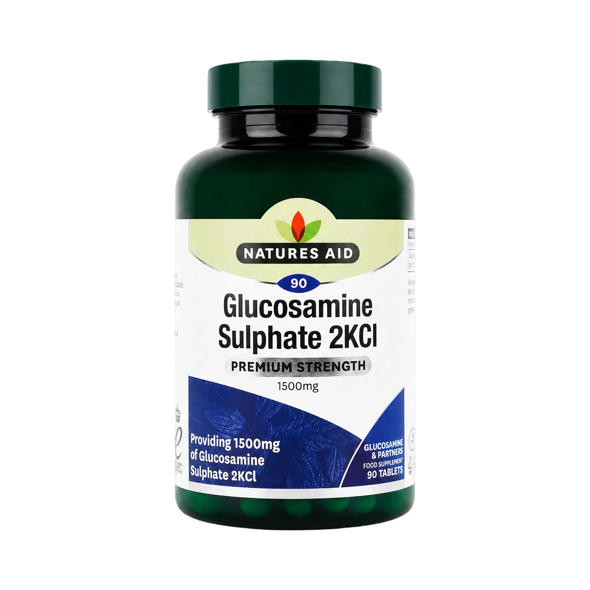 50402-Natures Aid Glucosamine Sulphate 2Kcl 1500Mg 90  Tablets
