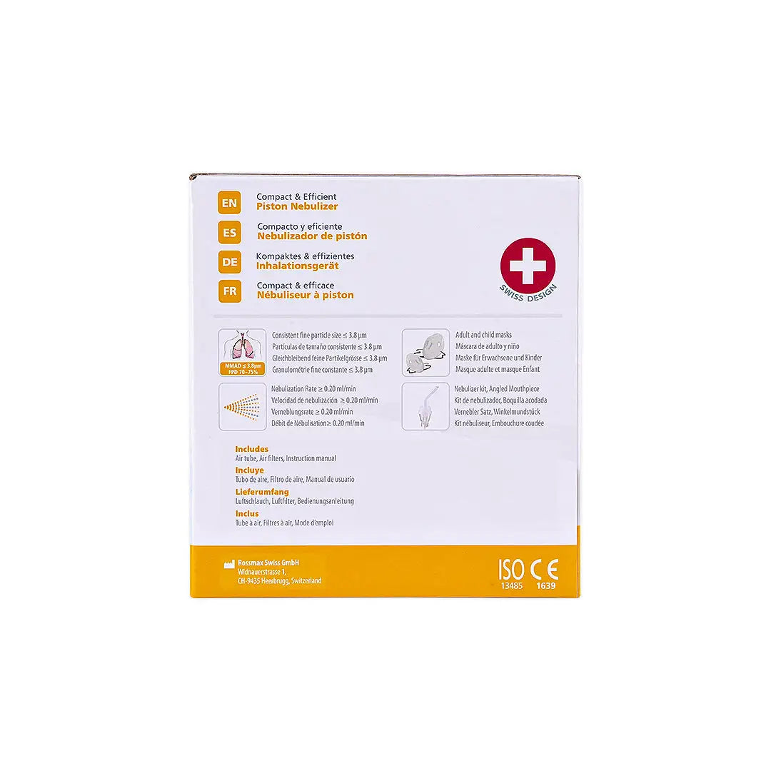 Rossmax Compact Compressor Nebulizer-NL100 +4