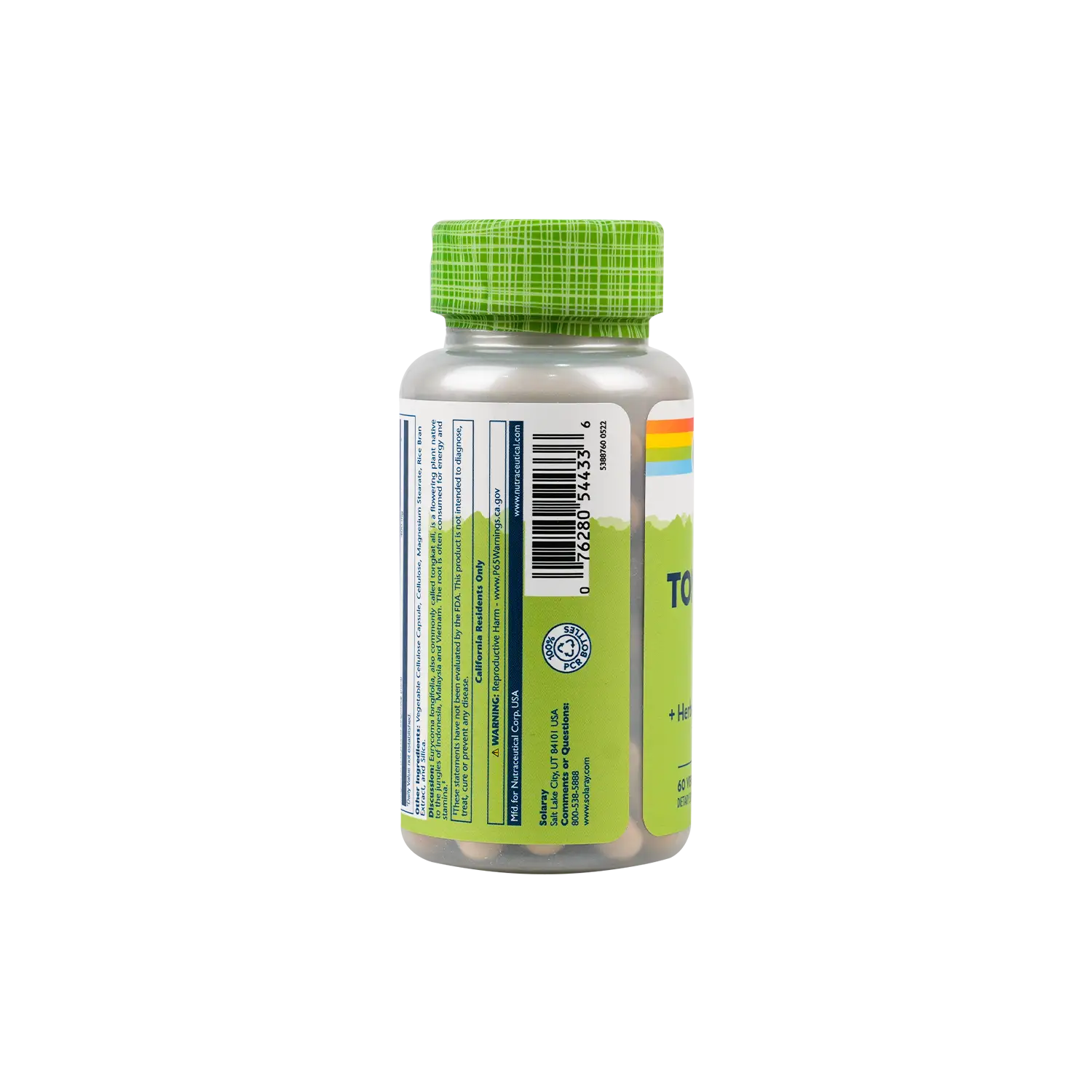 SOLARAY TONGKAT ALI 400MG 60 VEG CAPS