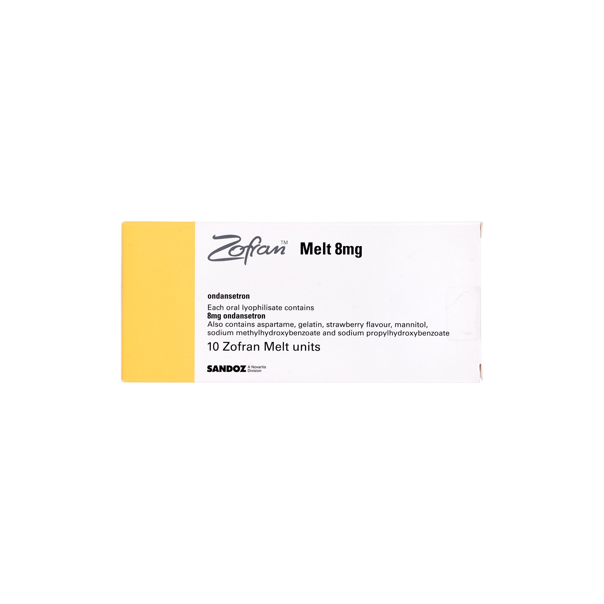 50424-Zofran Melt 8Mg 10  Tablets +1