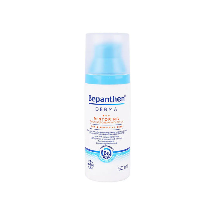 50428-Bepanthen Derma Restoring Face Cream With SPF 25 50Ml
