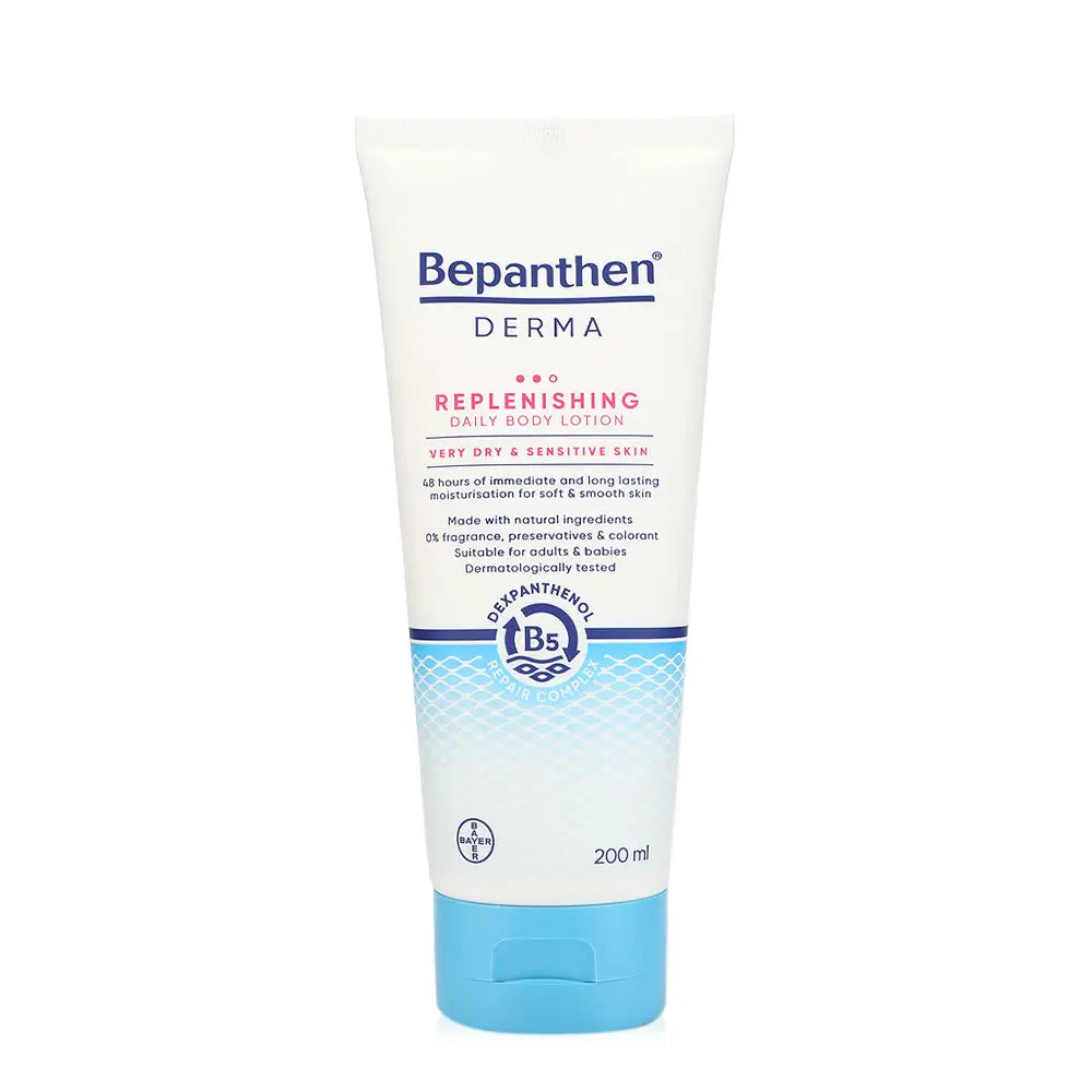 BEPANTHEN DERMA REPLENISHING DAILY BODY LOTION 200ML