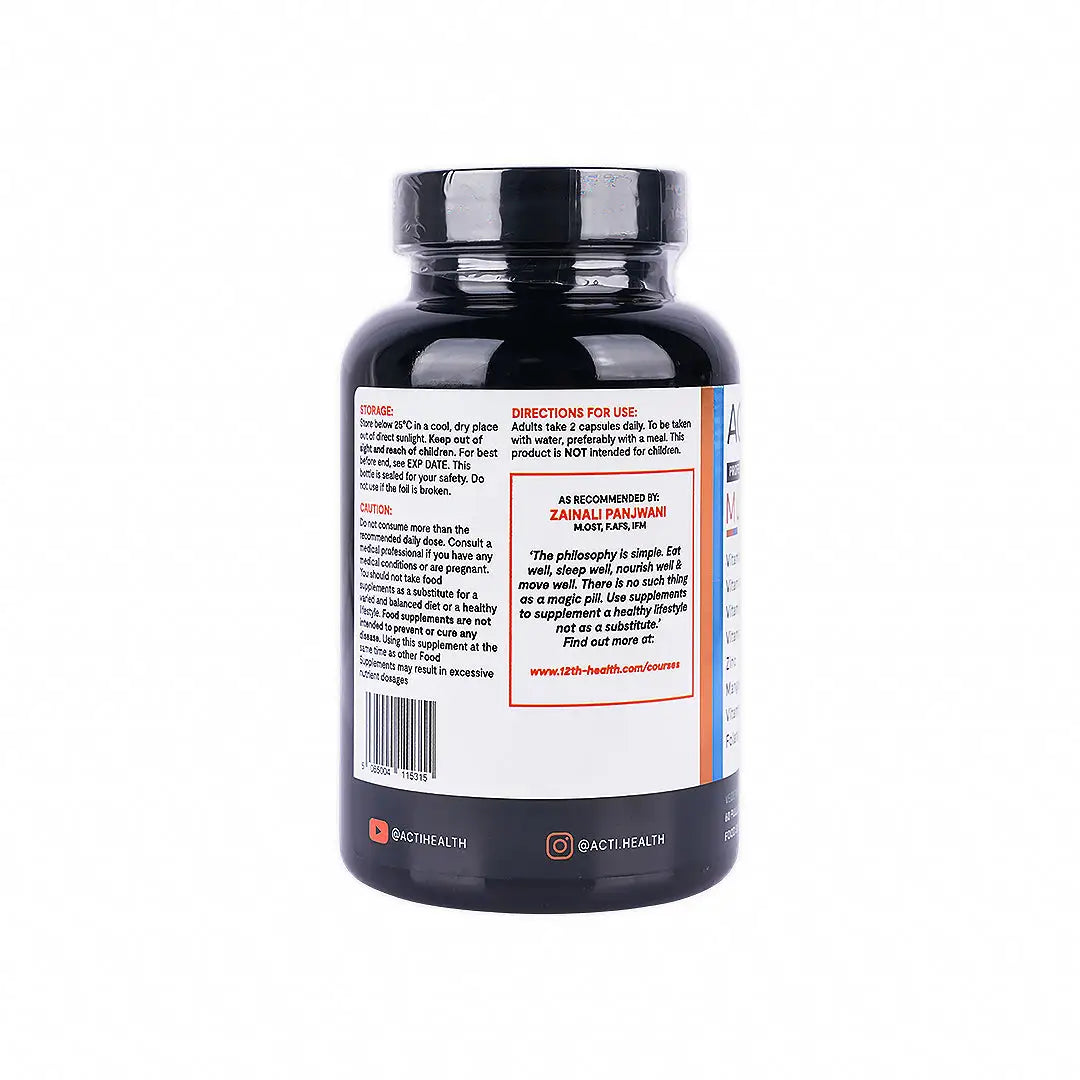 50440-Actidaily Multi-Vitamin 60 Capsules +1