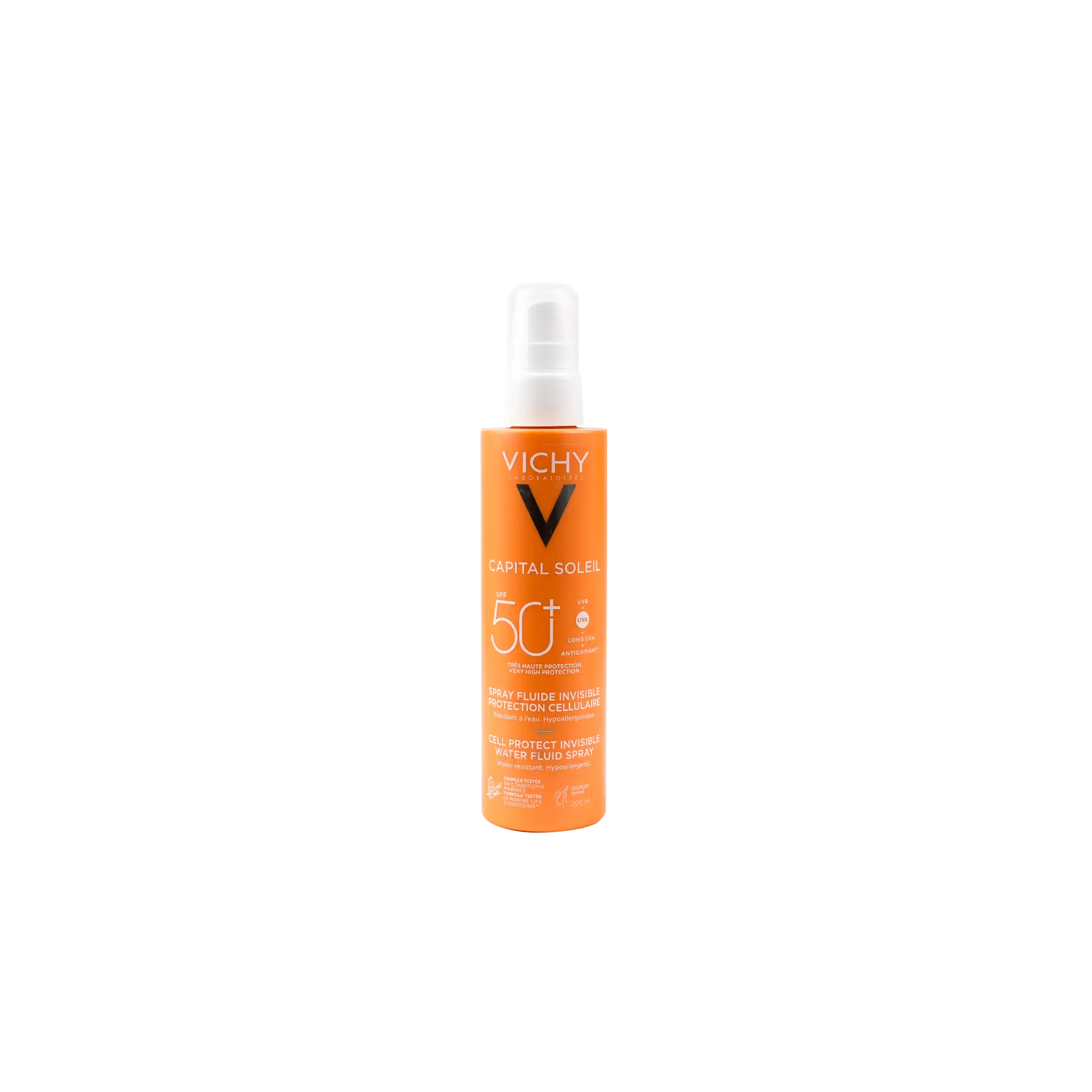 Vichy Capital Soleil Spf50+ Water Fluid Spray 200ml
