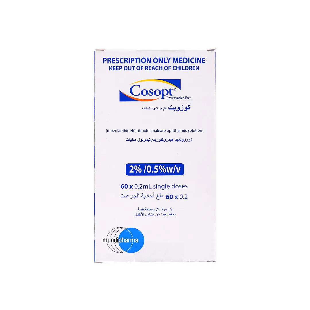 Buy COSOPT PRESERVATIVE -FREE 2%/0.5%W/V 0.2ML 60 DOSES Online ...