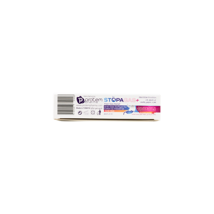 50450-Protem Pharma Stopa Gas+ 30 Softgel Capsules +2