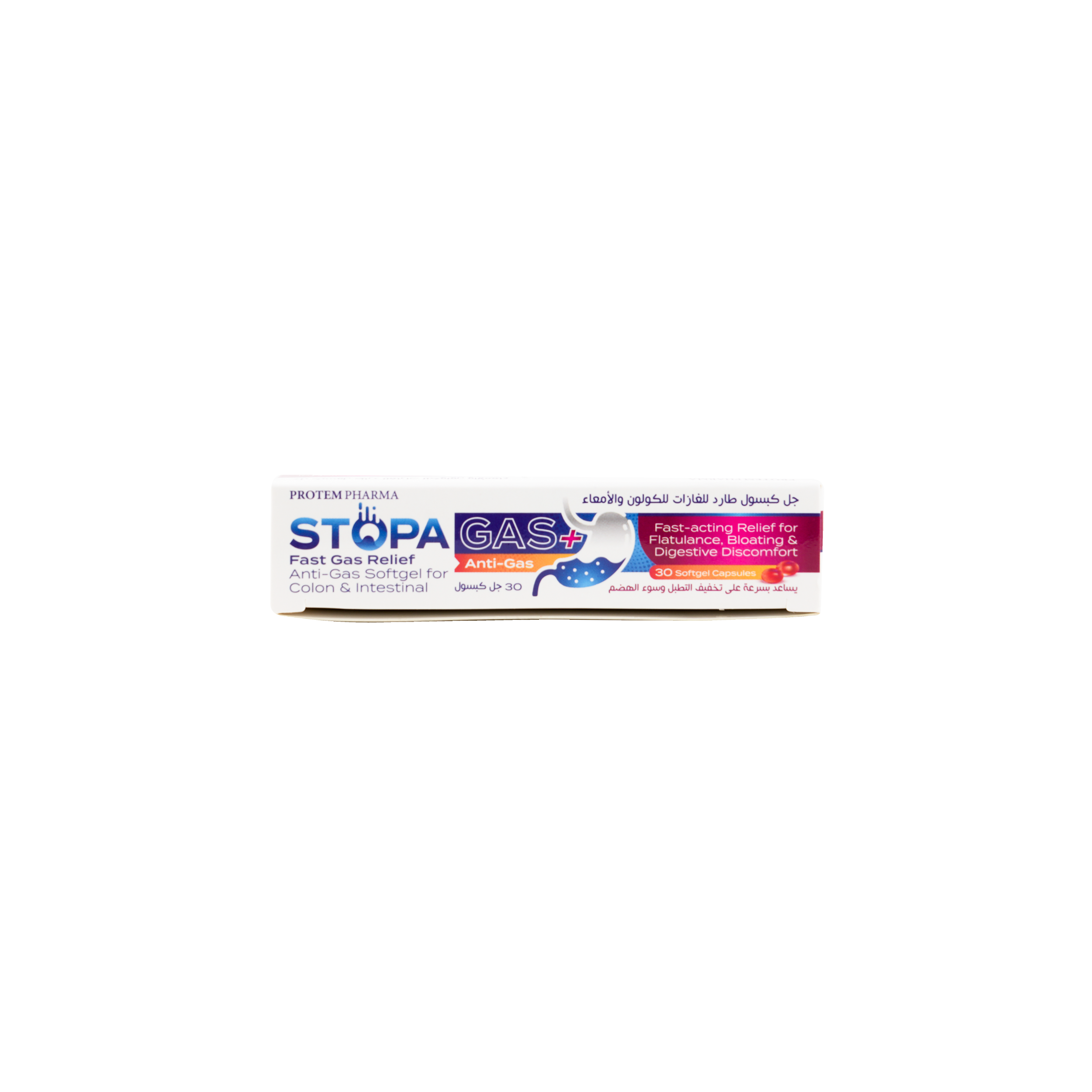 PROTEM PHARMA STOPA GAS+ 30 SOFTGEL CAPSULES