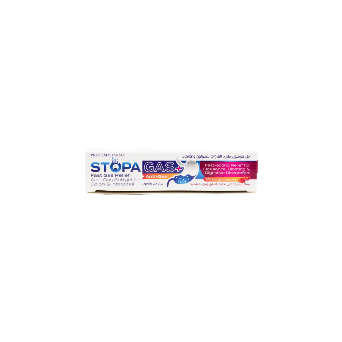 50450-Protem Pharma Stopa Gas+ 30 Softgel Capsules +1