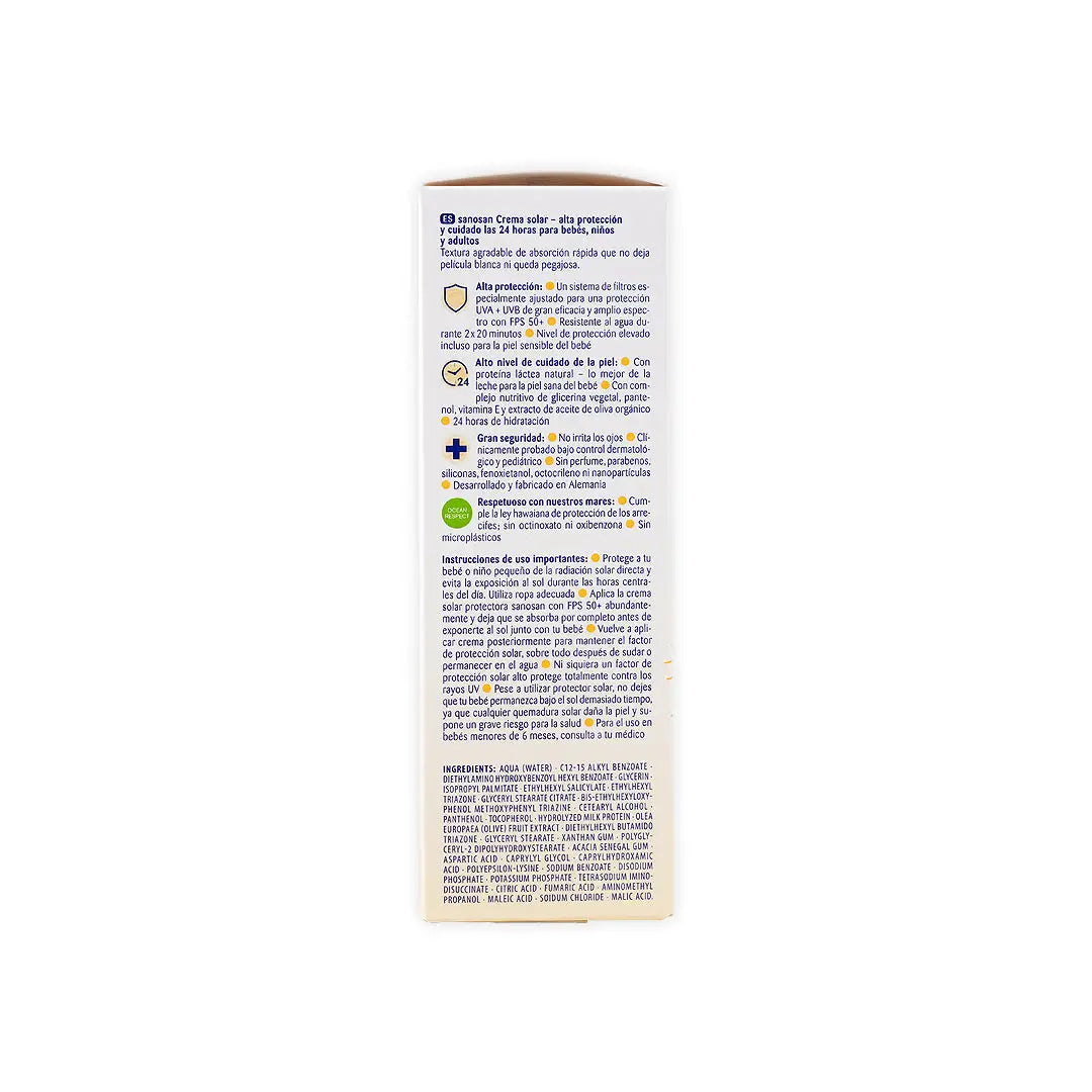 50460-Sanosan Baby Sun Cream SPF50+ 75ml +4