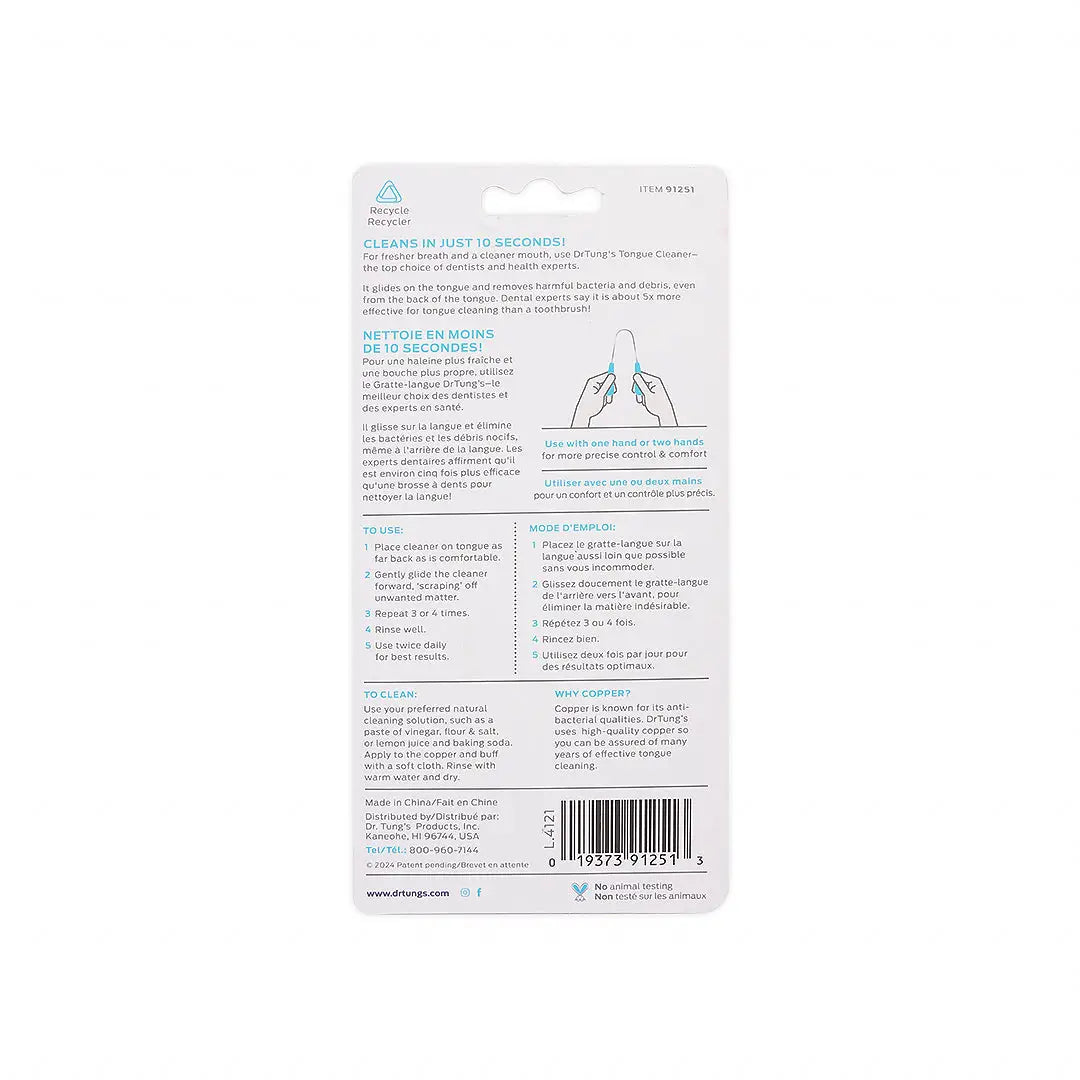drtungs tongue cleaner copper culvre 91251