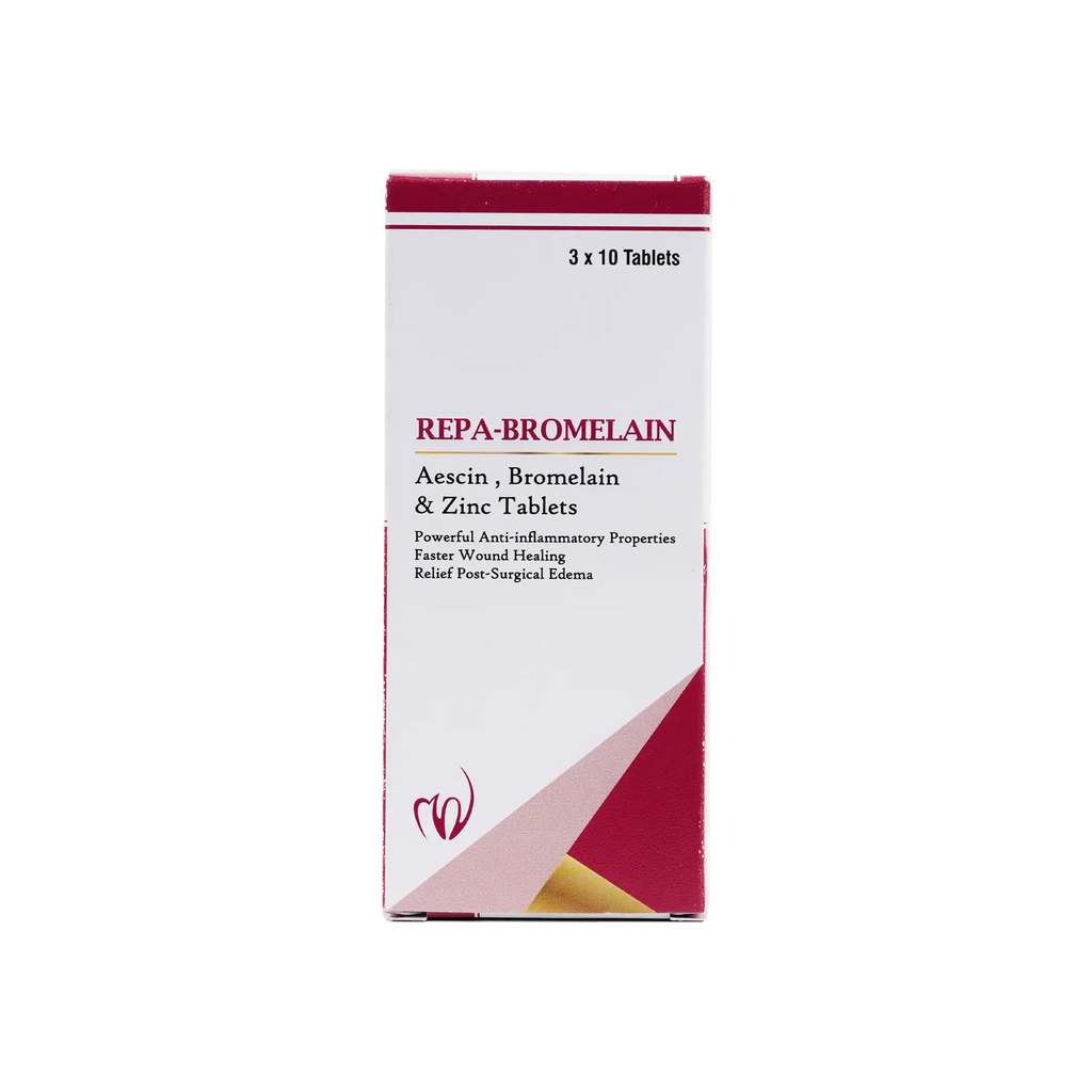 REPA-BROMELAIN 30 TABLETS